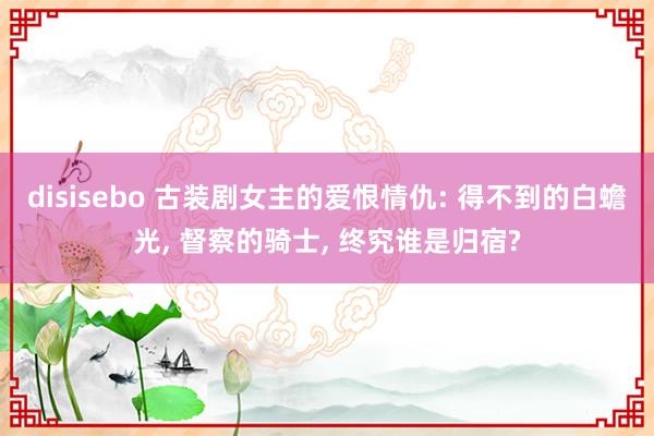 disisebo 古装剧女主的爱恨情仇: 得不到的白蟾光, 督察的骑士, 终究谁是归宿?